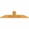 Ekena Millwork Portland Rough Sawn Timber Gable Bracket, Western Red Cedar, 48"W x 16"H x 2"D x 6"F, 8/12 Pitch GBW048X16X0206POR00RWR - alternate 3